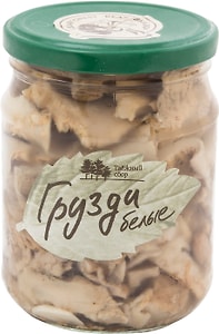Изображение товара Грибы Таежный сбор грузди белые соленые 500г