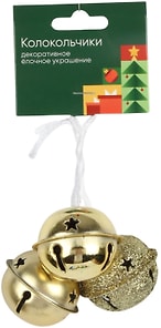 Изображение товара Украшение елочное Маркет декоративное Колокольчики