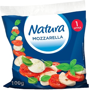 Изображение товара Сыр Natura Моцарелла 45% 100г