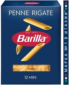 Изображение товара Макаронные изделия Barilla Пенне Ригате №73 из твердых сортов пшеницы 450г