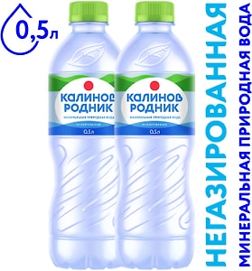 Изображение товара Вода Калинов Родник минеральная негазированная 500мл