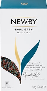 Изображение товара Чай черный Newby Earl Grey 25*2г