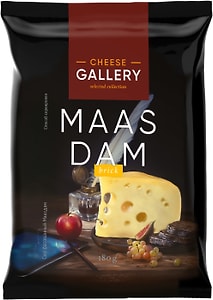 Изображение товара Сыр Cheese Gallery Маасдам полутвердый 45% 180г