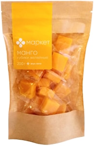 Изображение товара Манго Маркет кубики желейные 200г