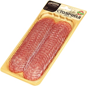 Изображение товара Колбаса Егорьевская Столичная сырокопченая 100г