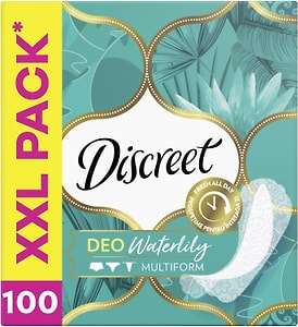 Изображение товара Прокладки Discreet Deo Water Lily Multiform ежедневные 100шт