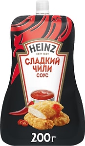 Изображение товара Соус Heinz Сладкий чили деликатесный 200г