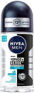 Изображение товара Антиперспирант NIVEA MEN Невидимый для черного и белого Fresh 50мл