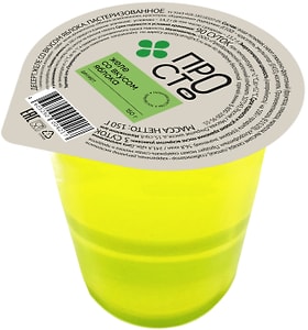 Изображение товара Желе ПРОСТО со вкусом яблока 150г