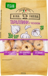 Изображение товара Тараллини Nina Farina с чесноком 180г