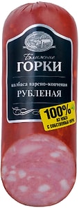 Изображение товара Колбаса Ближние Горки Рубленая варено-копченая категории Б 350г