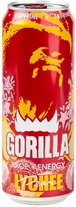Изображение товара Напиток Gorilla энергетически Личи-Груша 450мл