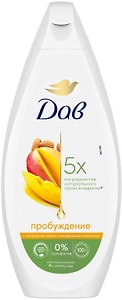 Изображение товара Крем-гель для душа Дав Пробуждение с маслом миндаля и манго бессульфатный 250мл