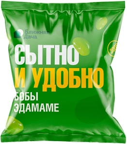 Изображение товара Бобы Эдамаме Ближняя Дача соевые зеленые 300г