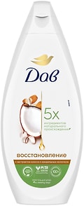 Изображение товара Крем-гель для душа Дав Восстанавливающий с экстрактом кокоса и маслом миндаля 250мл