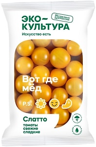 Изображение товара Томаты Эко-Культура черри слатто желтые 250г