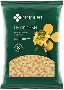 Изображение товара Макаронные изделия Маркет Пружинки 400г