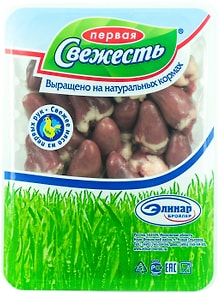Изображение товара Сердечки Первая свежесть цыпленка-бройлера 450г