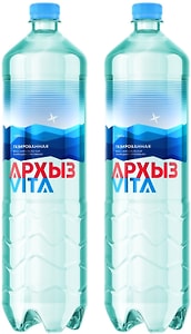 Изображение товара Вода Архыз минеральная газированная 1.5л