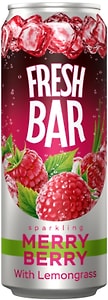 Изображение товара Напиток Fresh Bar Merry Berry газированный 450мл