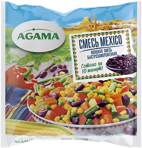 Изображение товара Смесь овощная Agama Mexico 400г