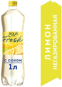 Изображение товара Напиток Aqua Minerale Fresh Лимон 1л