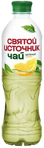 Изображение товара Чай холодный Святой Источник зеленый Лимон 500мл