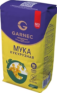 Изображение товара Мука Garnec Кукурузная без глютена 500г
