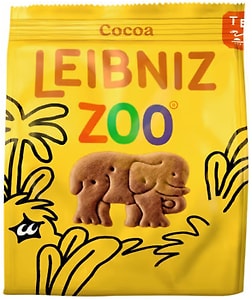 Изображение товара Печенье Leibniz Zoo с какао 100г