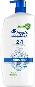Изображение товара Шампунь для волос Head&Shoulders и бальзам Основной уход 2в1 против перхоти 800мл