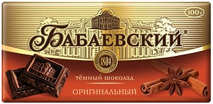 Изображение товара Шоколад Бабаевский Темный Оригинальный 90г
