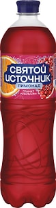 Изображение товара Лимонад Святой Источник Гранат-Апельсин 1л