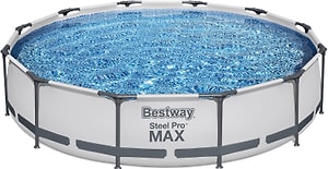 Изображение товара  Бассейн каркасный Bestway Steel Pro Max для взрослых 366*76см 6473л