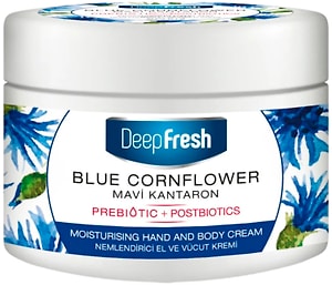Изображение товара Крем для рук и тела Deep Fresh Prebiotics увлажняющий с экстрактом голубого василька 250мл