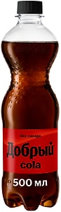 Изображение товара Напиток Добрый Кола без сахара 500мл