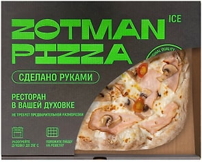Изображение товара Пицца Зотман Ветчина и грибы 420г