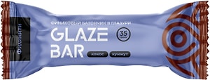 Изображение товара Батончик Филинити Glaze Bar финиковый с кокосом и кунжутом 35г