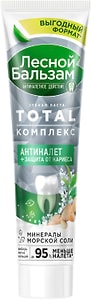 Изображение товара Зубная паста Лесной Бальзам Total Комплекс Имбирь и чай матча 150г