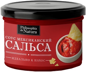 Изображение товара Соус Philosophia de Natura Сальса мексиканский 150г