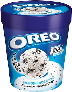 Изображение товара Мороженое Oreo c дробленым печеньем 263г