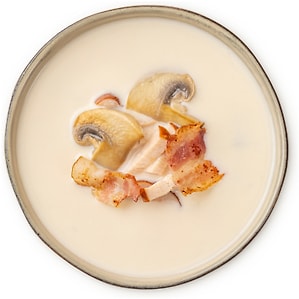 Изображение товара Суп Перекресток Select сырный с копченой курицей и беконом 300г