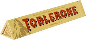Изображение товара Молочный шоколад Toblerone с медово-миндальной нугой 100г