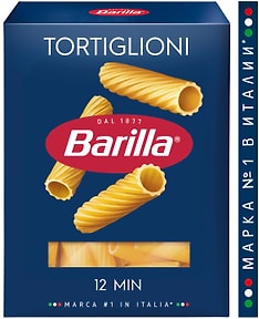 Изображение товара Макаронные изделия Barilla Тортильони №83 из твердых сортов пшеницы 450г