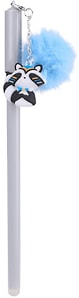Изображение товара Ручка Tieling Пушистик гелевая синяя в ассортименте