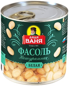Изображение товара Фасоль Дядя Ваня белая 400г