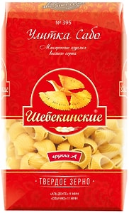 Изображение товара Макароны Шебекинские №395 Улитка Сабо 450г