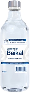 Изображение товара Вода Legend of Baikal питьевая газированная 0.5л