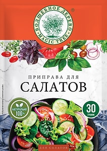 Изображение товара Приправа Волшебное дерево для салатов 30г