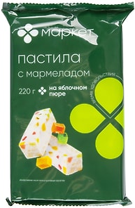 Изображение товара Пастила Маркет с кусочками мармелада 220г