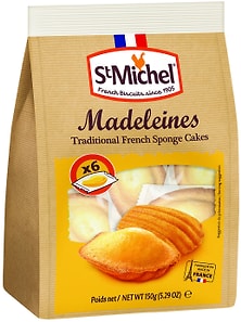 Изображение товара Бисквит St Michel Мадлен французский традиционный 150г